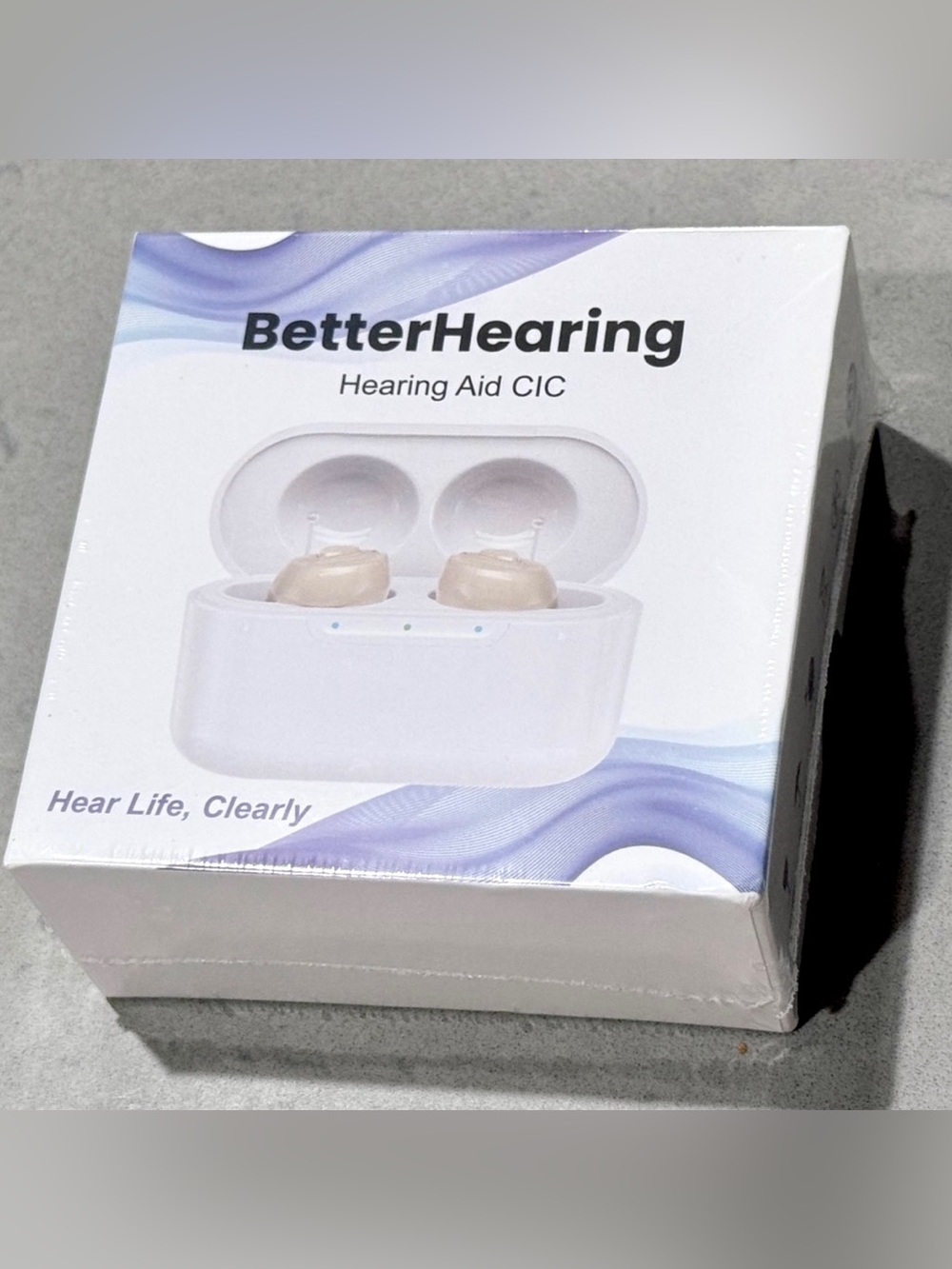 BetterHearing - CIC Hearing Aids with Charging Case